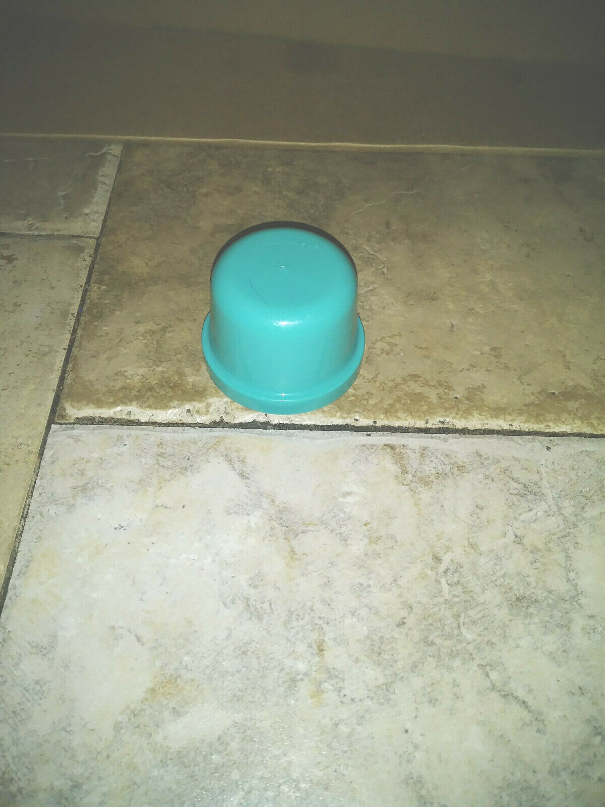 TUPPERWARE BLUE CAP 2 1/4 X 1 5/8″ 1603