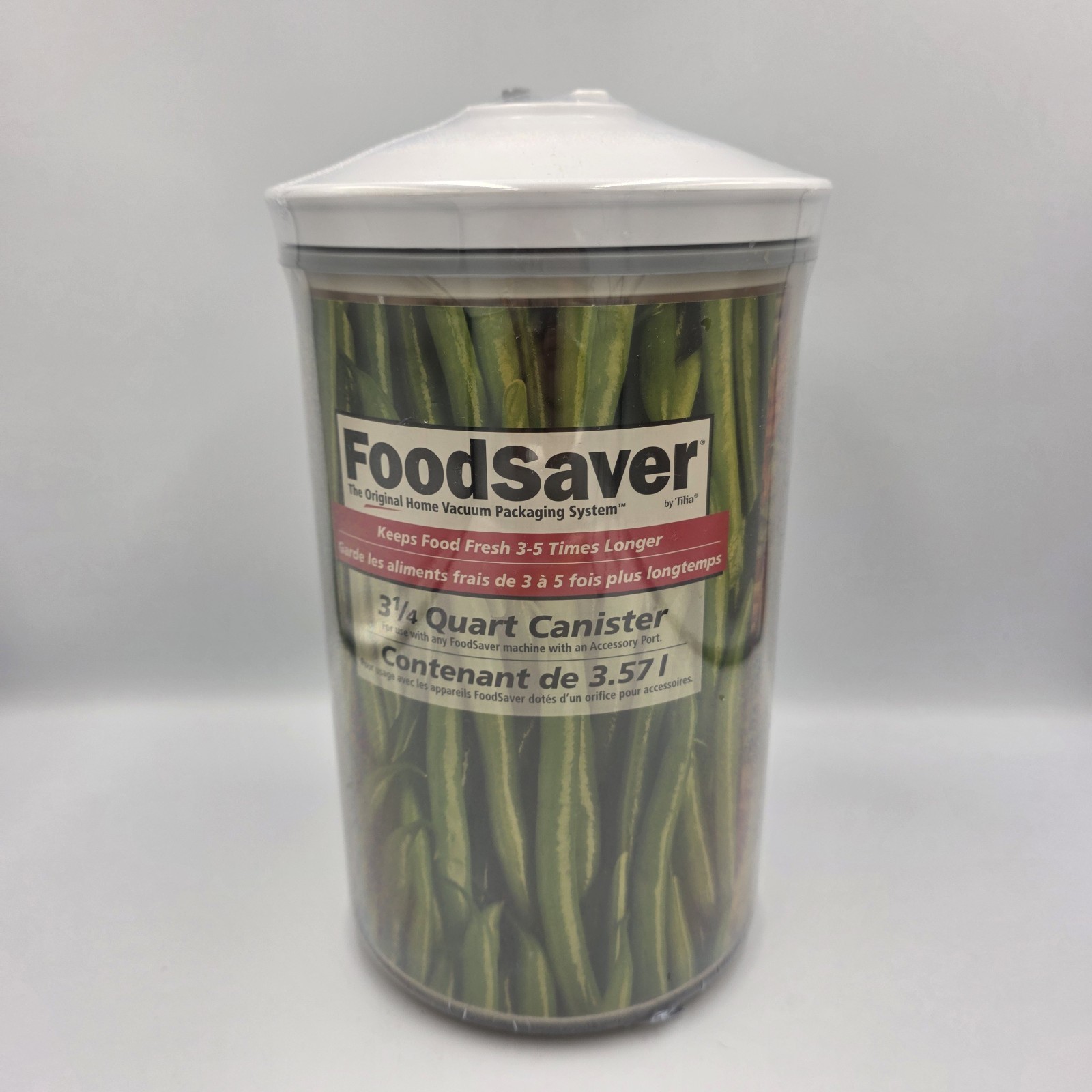 Sealed Food Saver 3.25 Quart Vacuum Seal Canister Container 02-0037-00