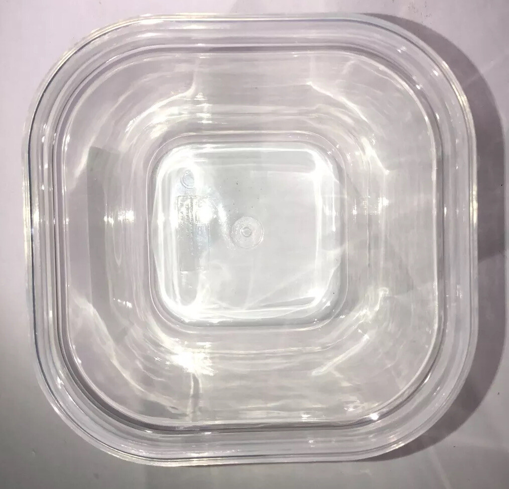 2ea 6.75Cup Sure Fresh Dry/Cold/Freezer Food Storage Containers W Clip-Lock Lids