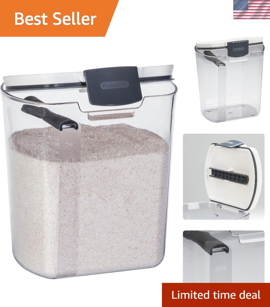 Airtight 4-Quart Plastic Food Storage Container – Stylish Kitchen Essential