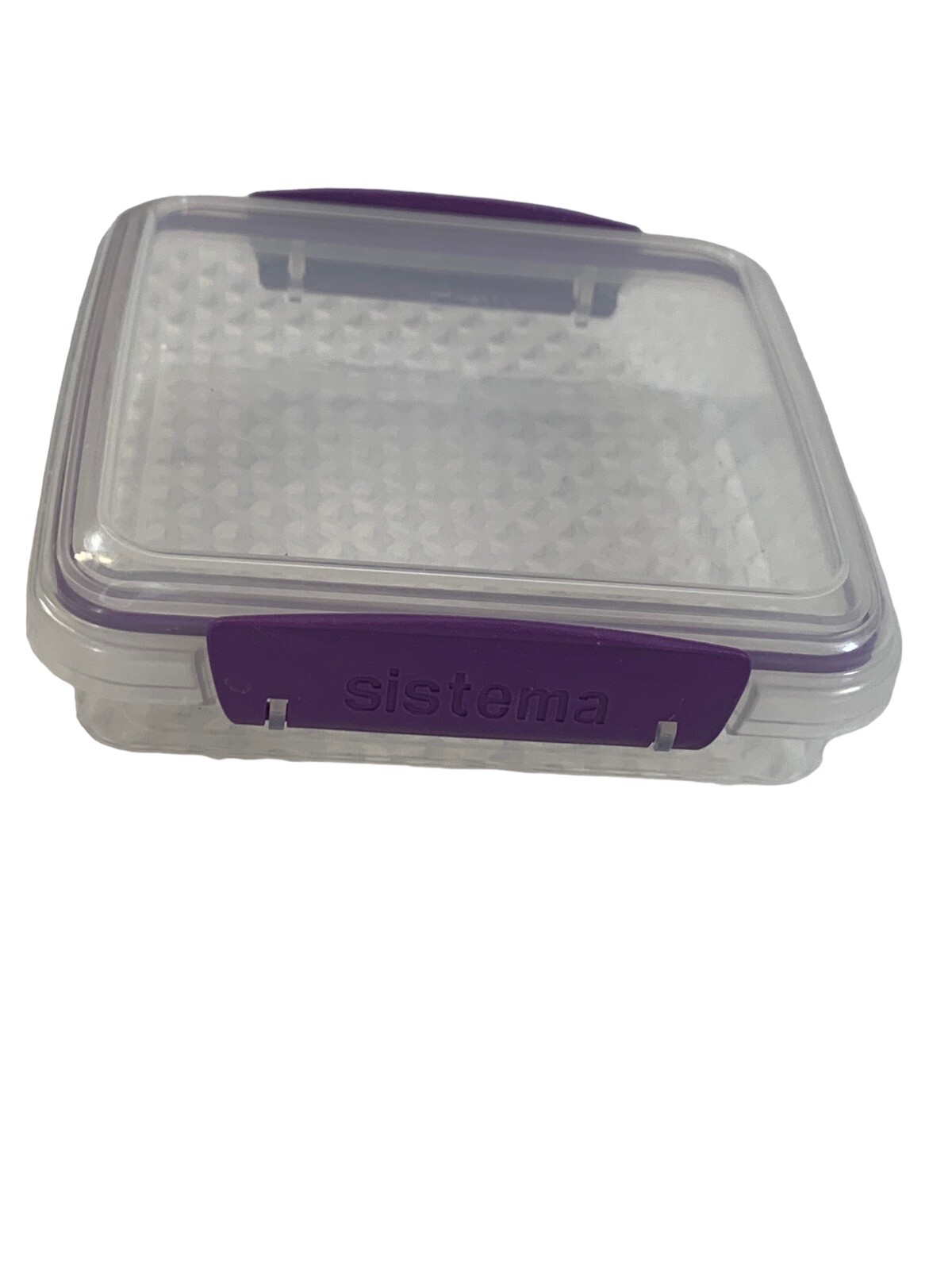 Sistema Klip It Collection Sandwich Food Storage Container, Clear 450ML 2009