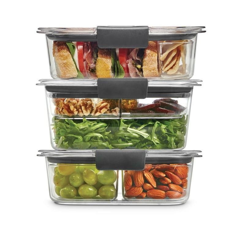 Brilliance Food Storage Containers Kit 12-Piece Set BPA-Free Leak-Proof New