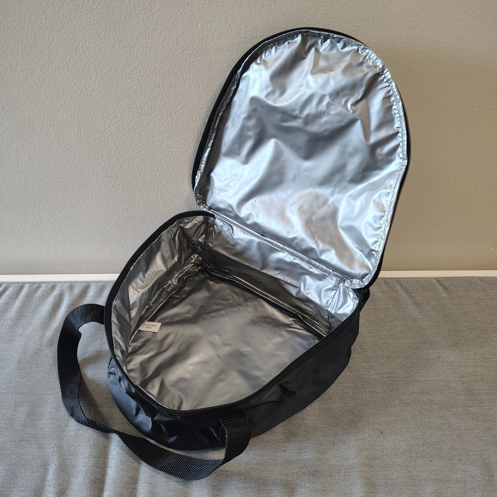16oz Crock-Pot Little Triple Dipper Black Insulated Travel Cover NEW