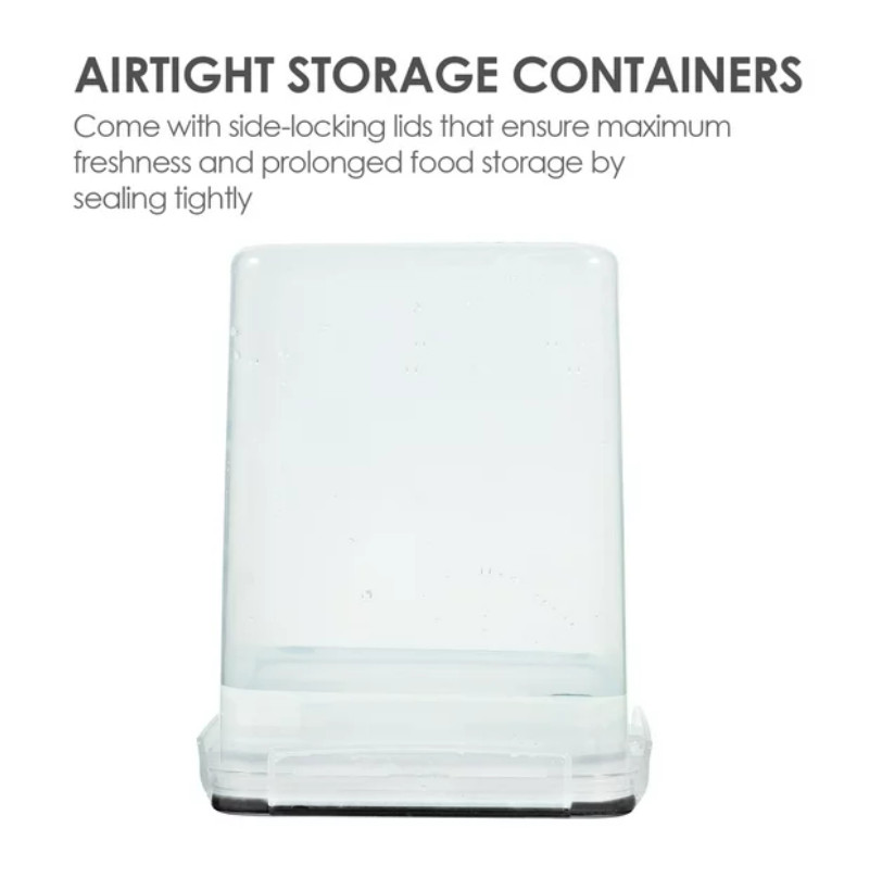 Storage Canisters 4 Pcs Large Food Storage Container for Flour, Sugar