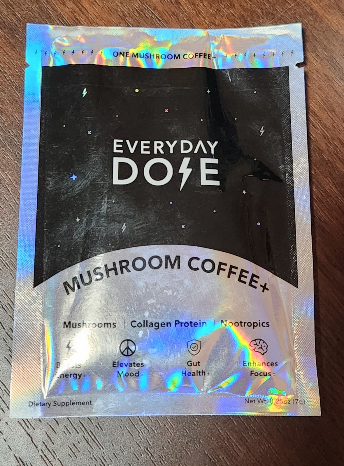 Everyday Dose Mushroom Coffee Magestic Storage Vessel & Frother + FREE Sample