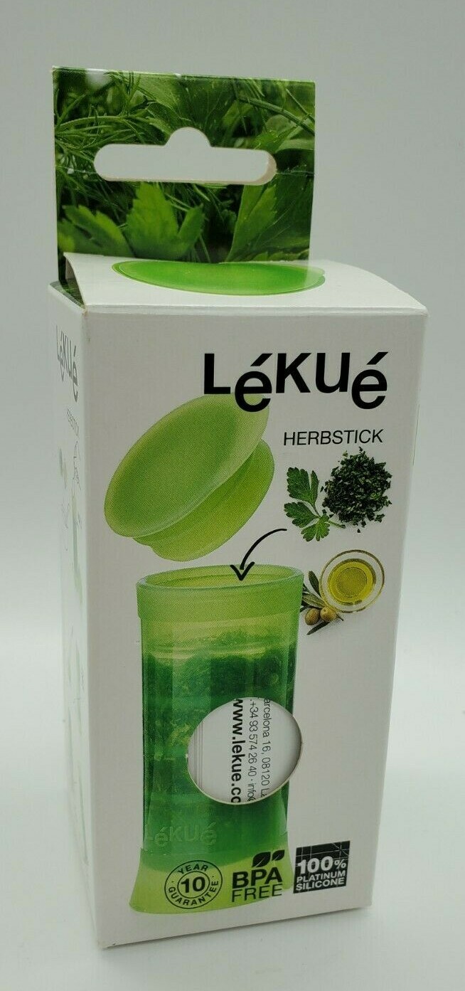 Lekue Herbstick MIB New Herb Container Storage Kitchen Gadget
