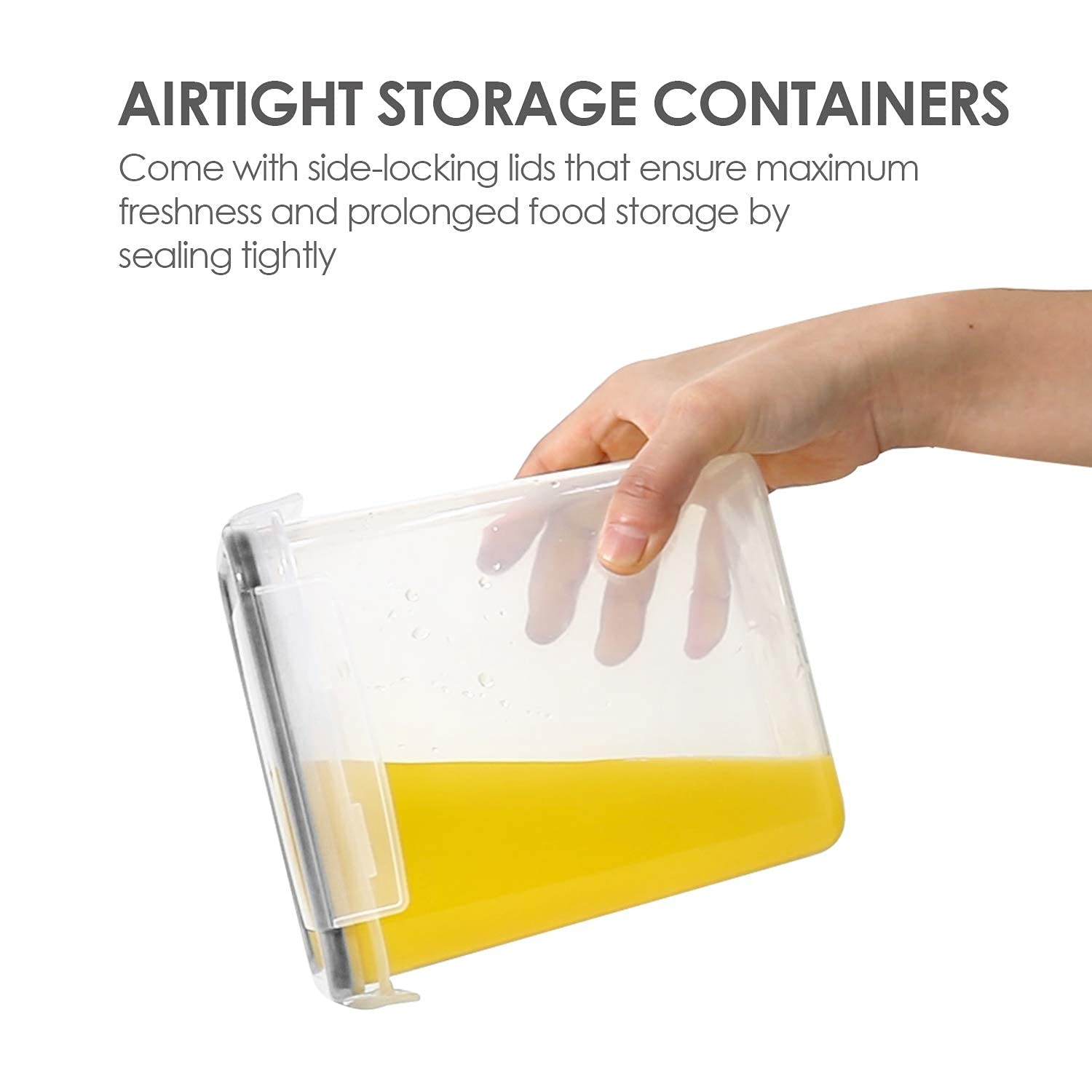32pcs Airtight Food Storage Containers Set, BPA Free Plastic Kitchen and Pant…