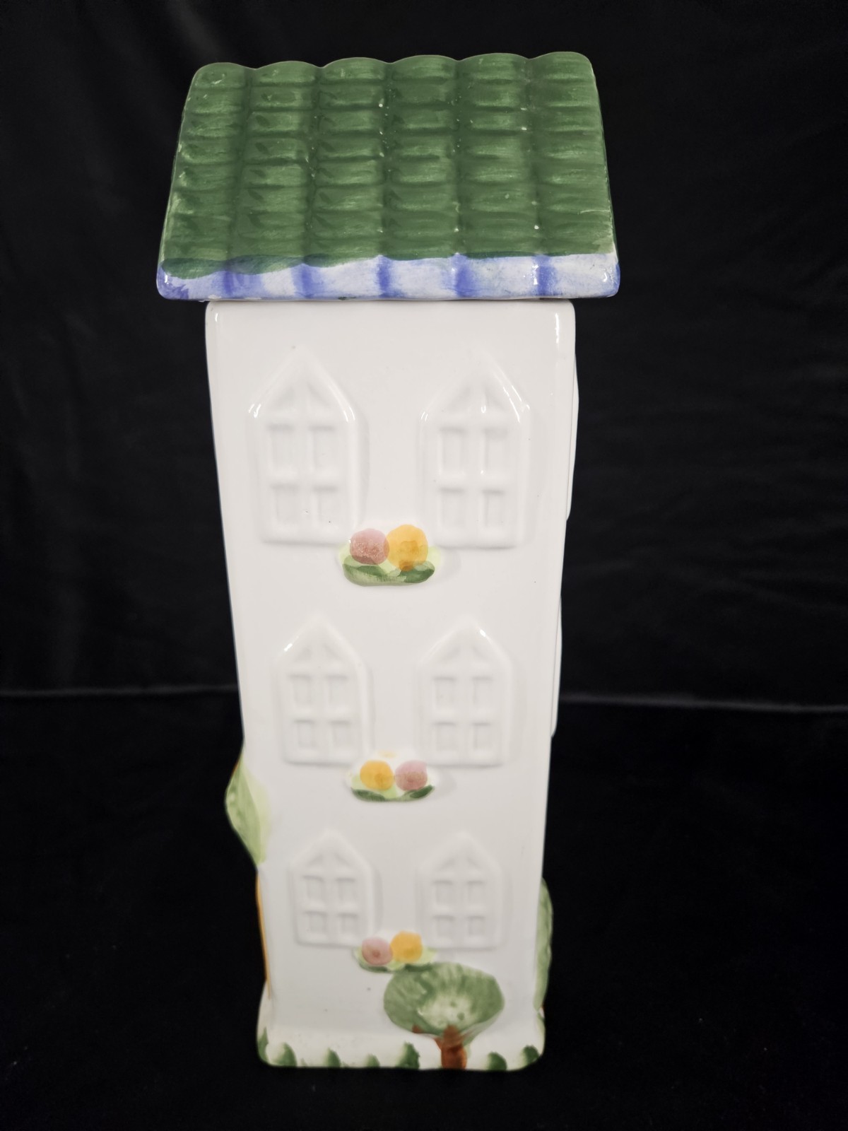 VTG Ceramic Pasta 12″ Canister House Kitchen Storage Jar Tuscan Italian Style