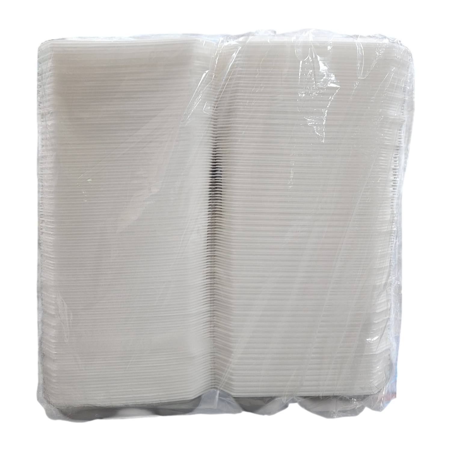 Hefty Supreme Foam Hinged Lid Container, 3-Compartment 125 ct.