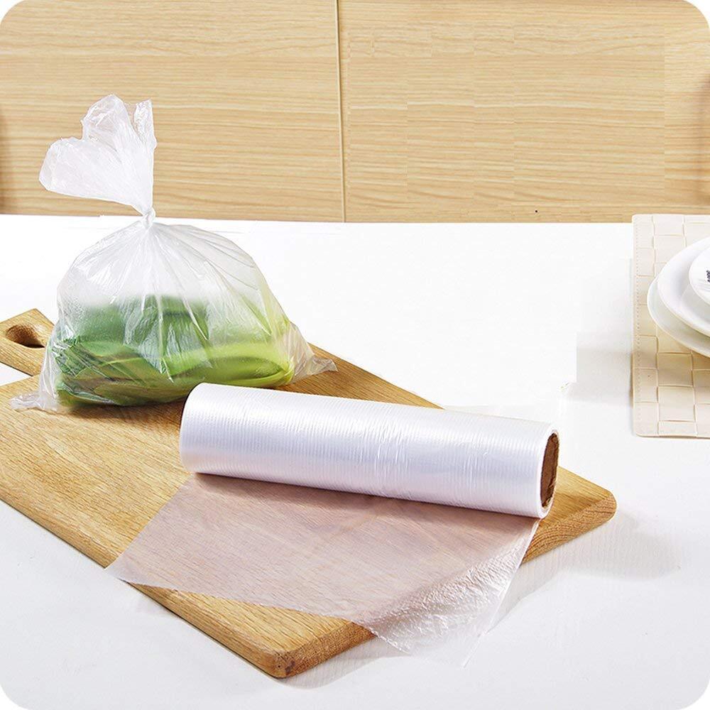 12 X 20 Inches Plastic Produce Bag2 Rolls350 Bag/rollfood Storage Bagsclear Plas