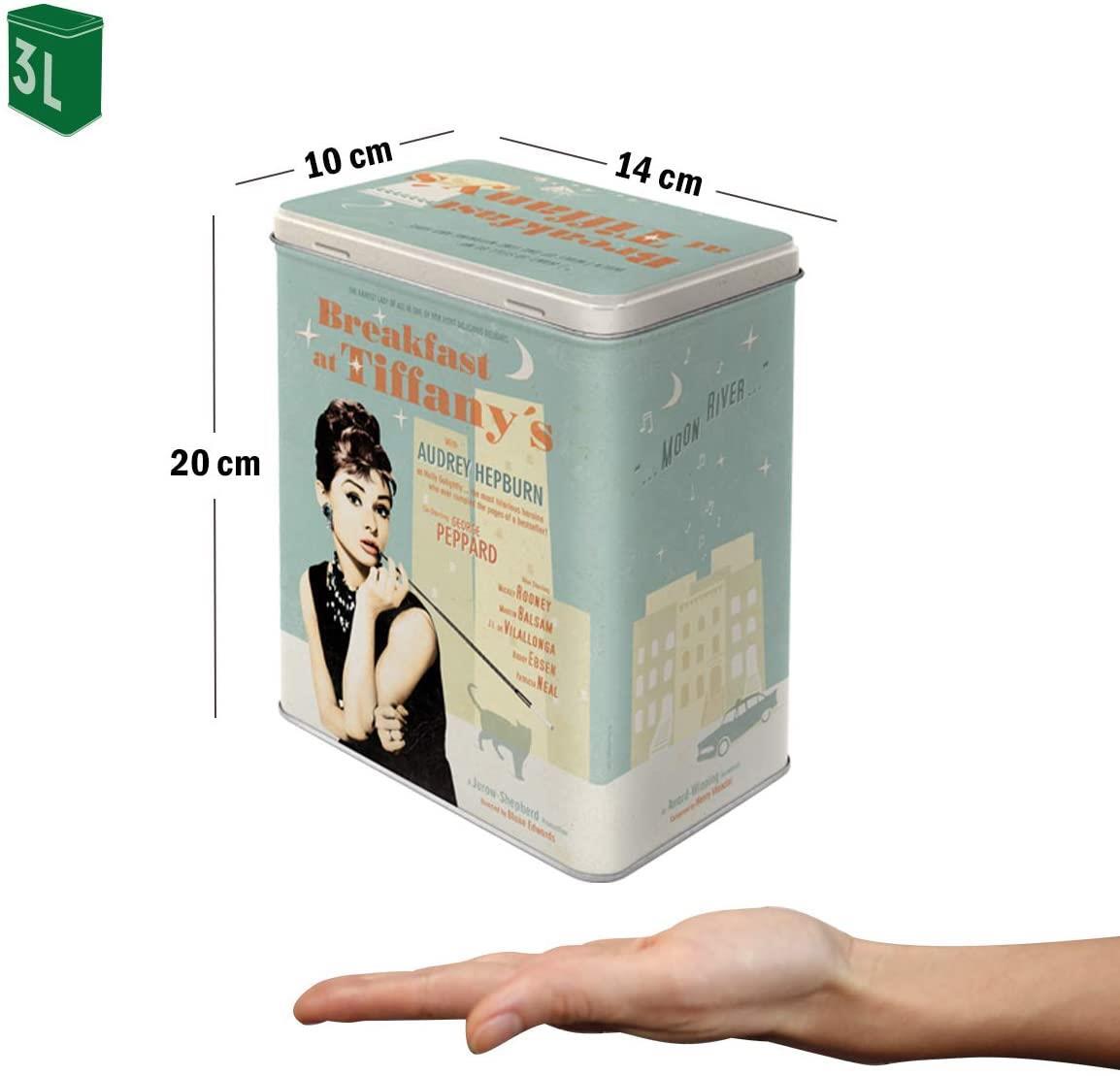 Nostalgic-Art – Metal Food Coffee Storage Tin Container Box – Tiffany’s