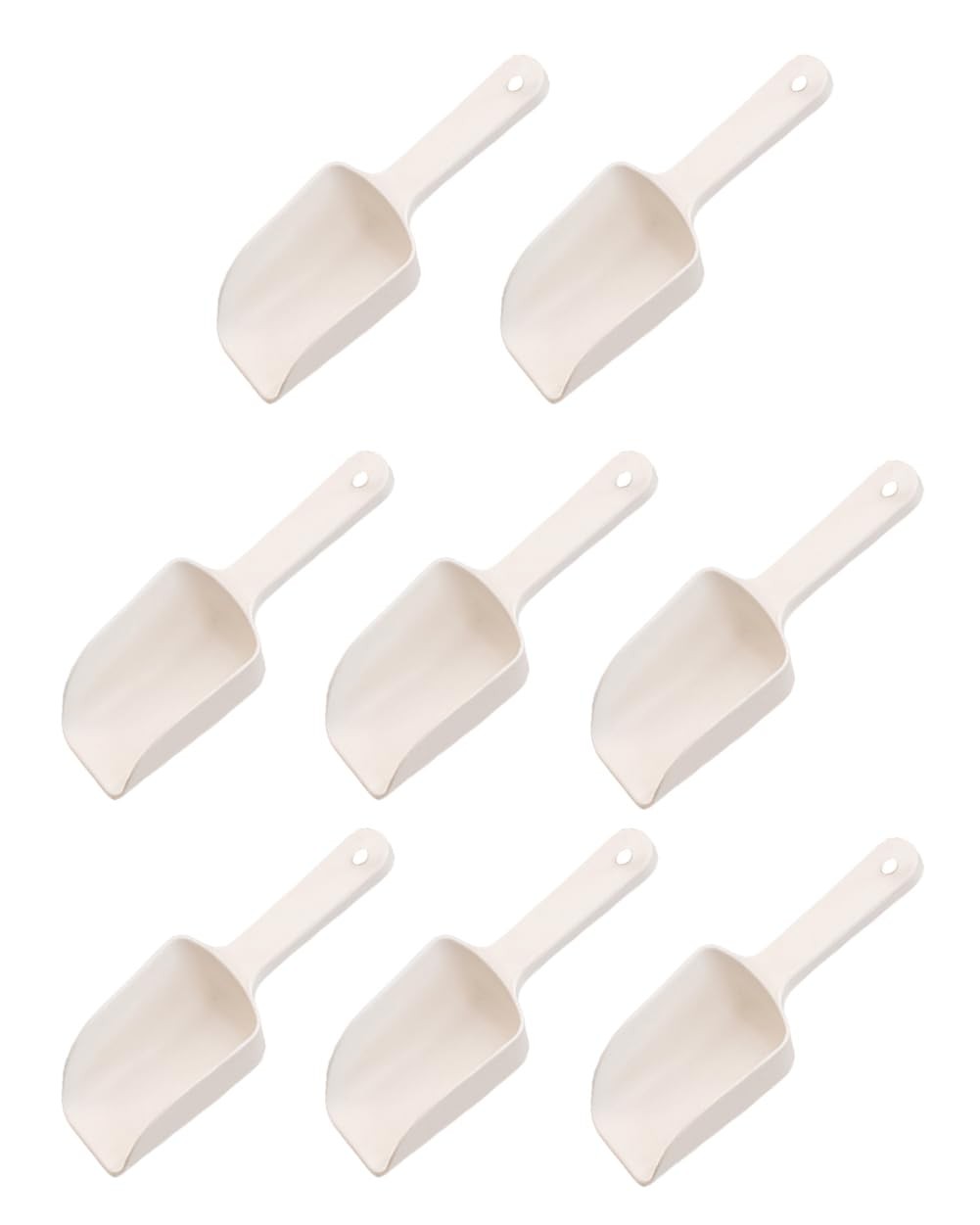 8Pcs Ice Scoop for Freeze 5.9 x 2.2in Small Candy Scoop Kitchen Gadgets for F…