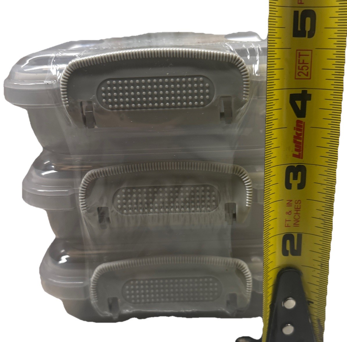 3 Pack Rectangular Containers Food Storage Container W Lid—NEW—SHIPS IN 24 HOURS