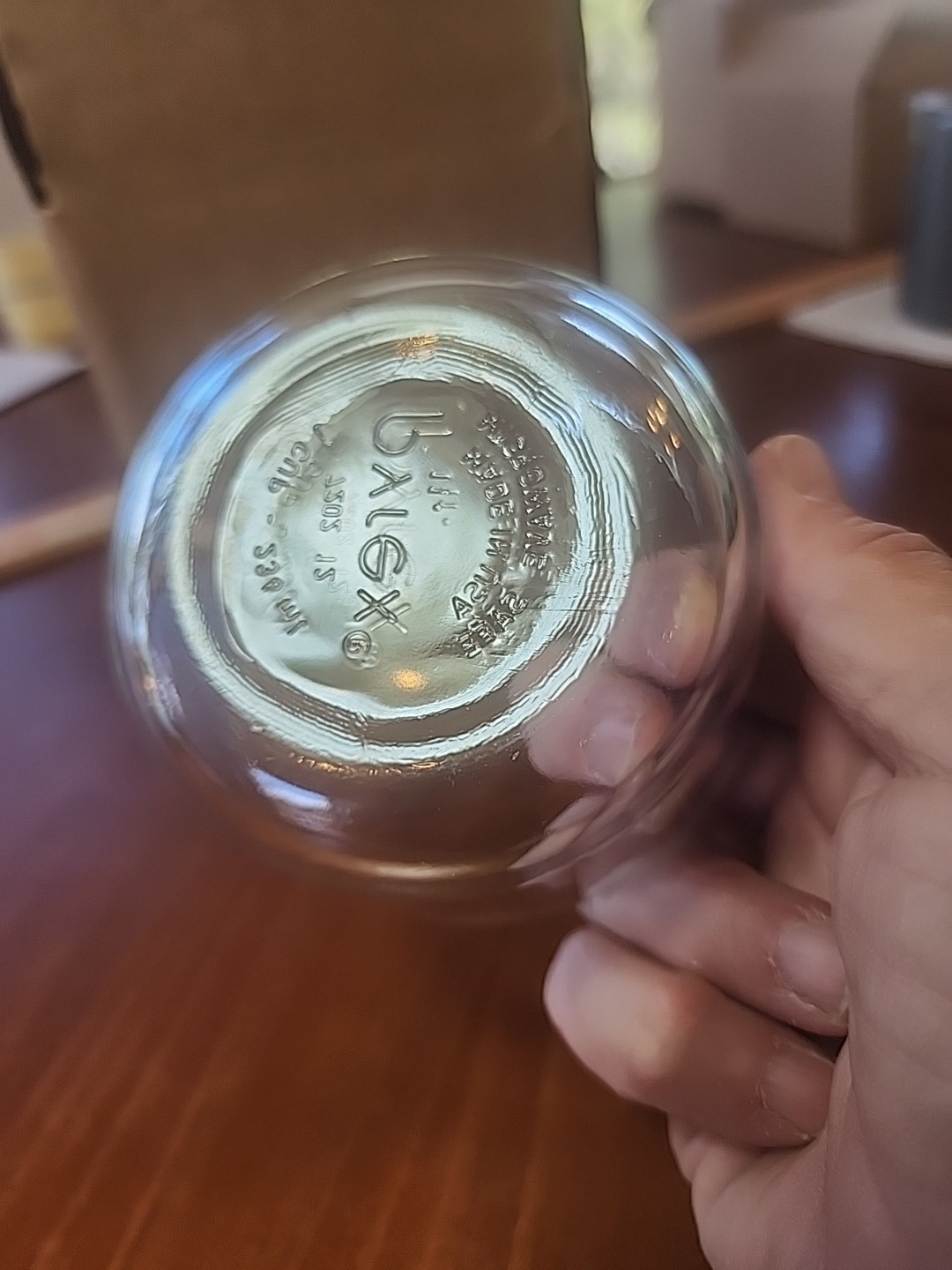 Pyrex 7202A 1 Cup 236 mL Clear Round Glass Food Storage Bowl No Lid Made in USA