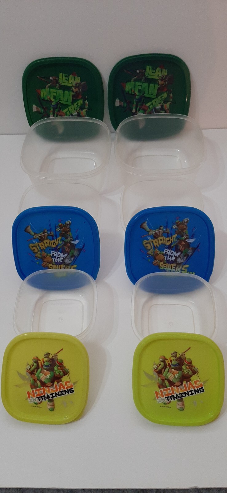 Ninja Turtle Food Container Set