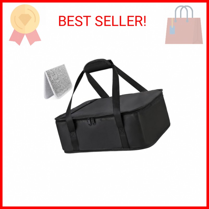 Bodaon Insulated Casserole Carrier Bag, Fits 9×13 and 11×15 Inch Baking Dish wit