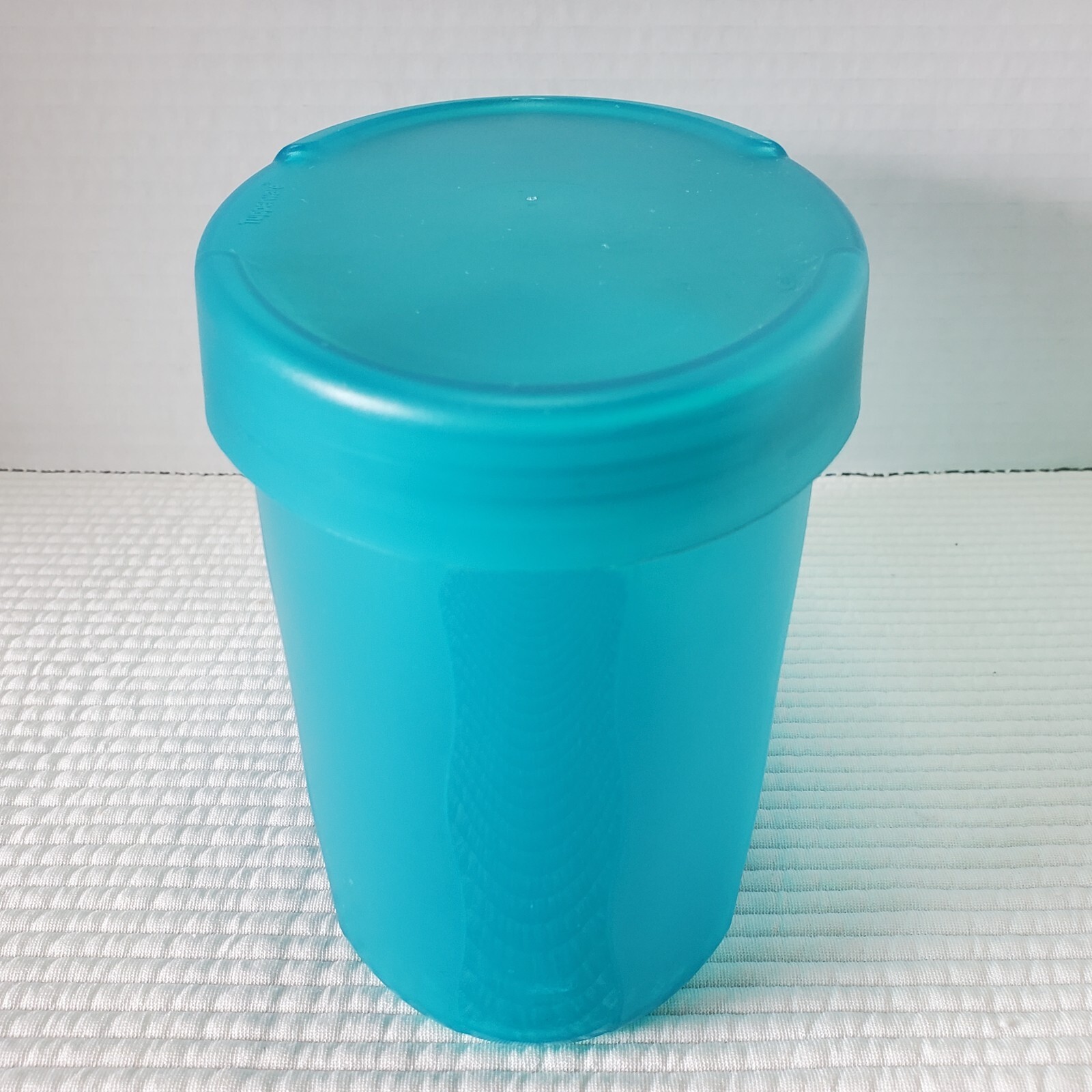 Tupperware Modular Mates Pouring Insert Container Lid Blue 7.5×4.5 1.2L 3766A-2