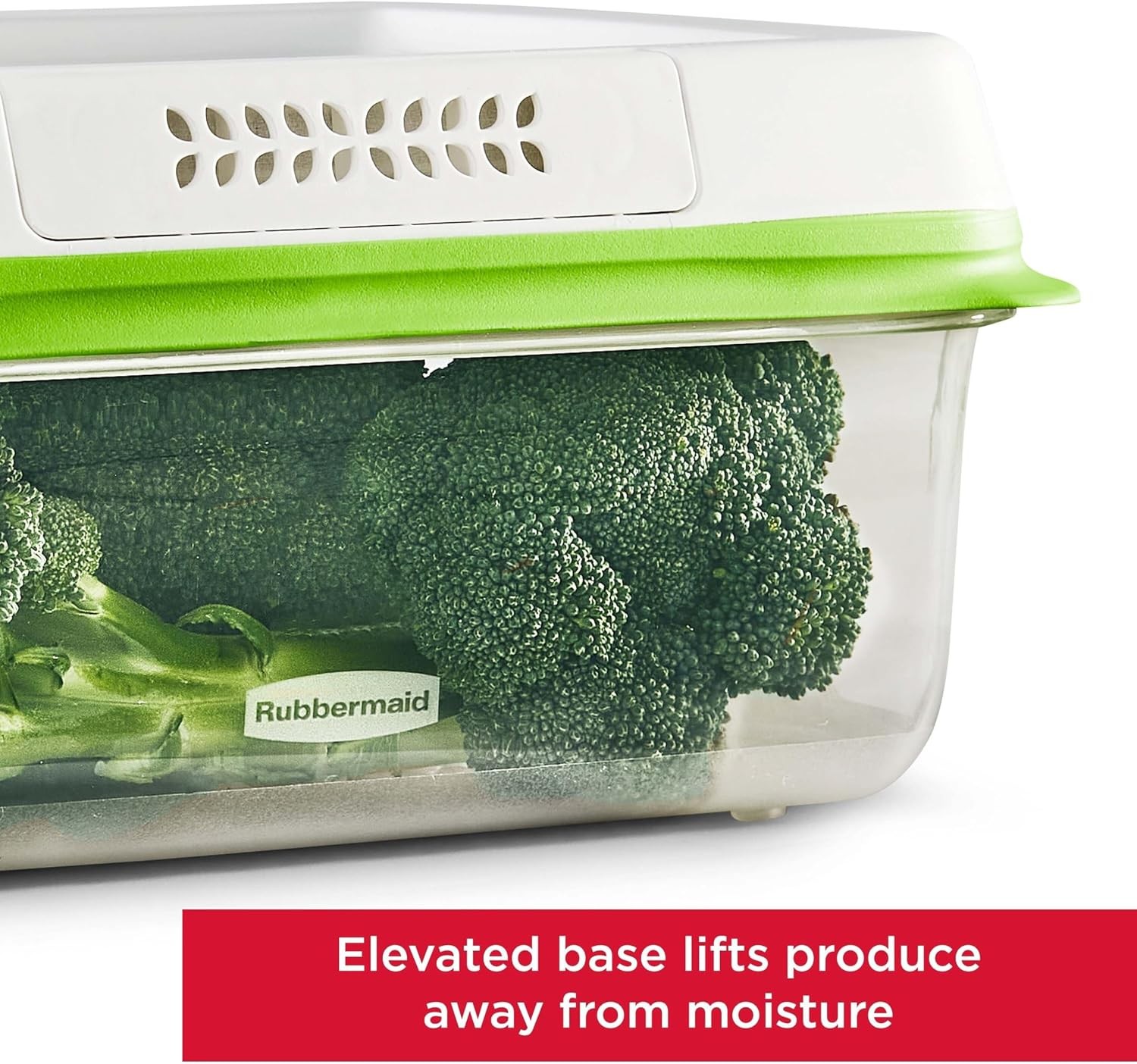 FreshWorks Produce Saver Medium & Large Storage Containers 8-Piece Set Set of 4