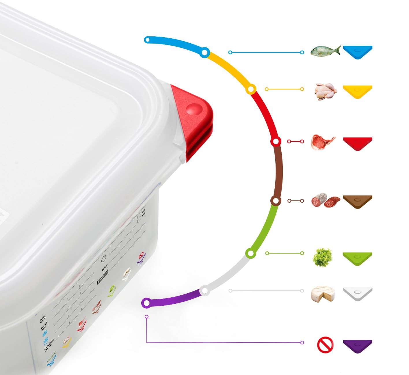03031 Airtight Food Container BPA Free 6.3 Quart