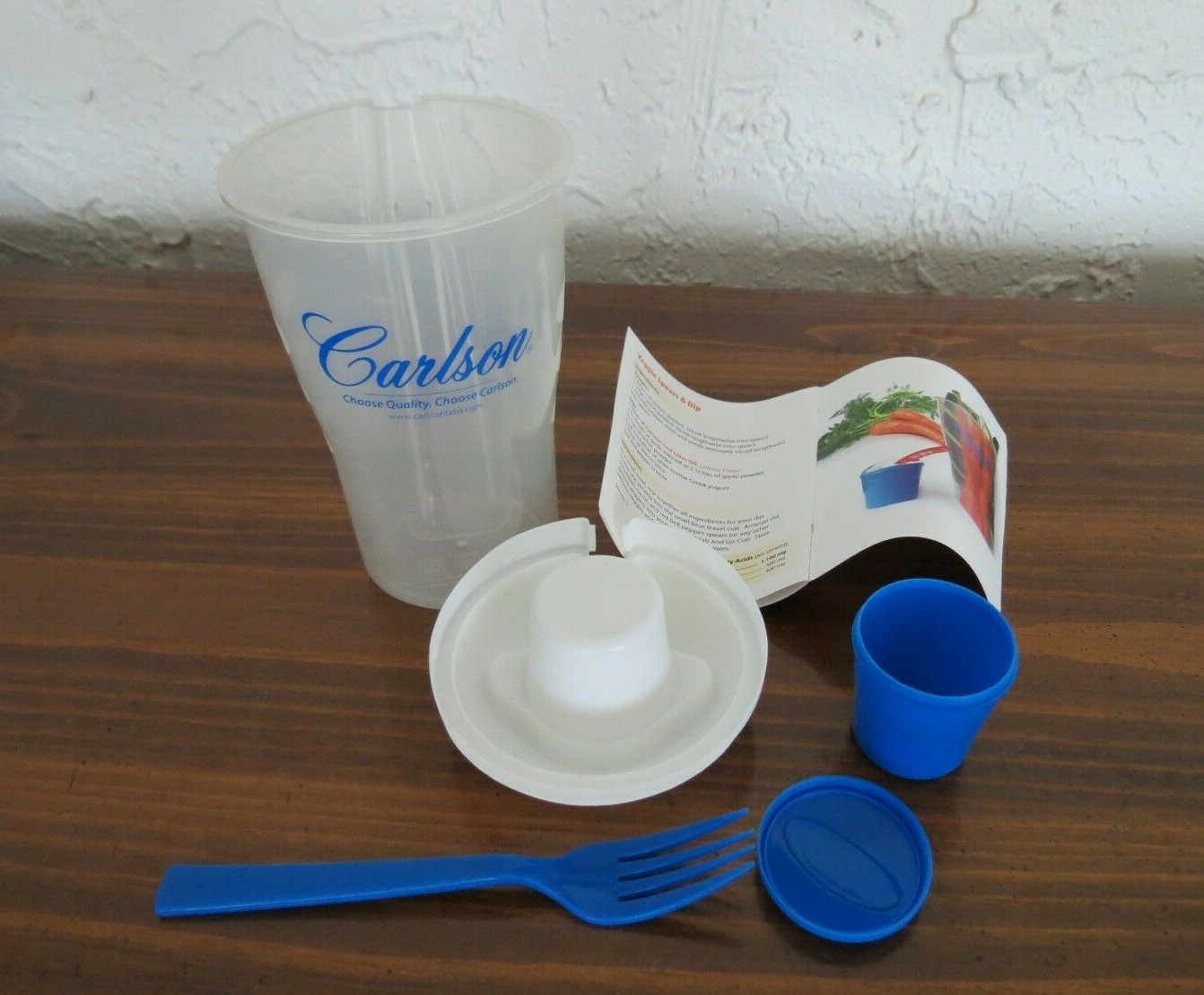 Carlson Healthy Food Grab & Go Cup Set 27 oz (800 m) NEW