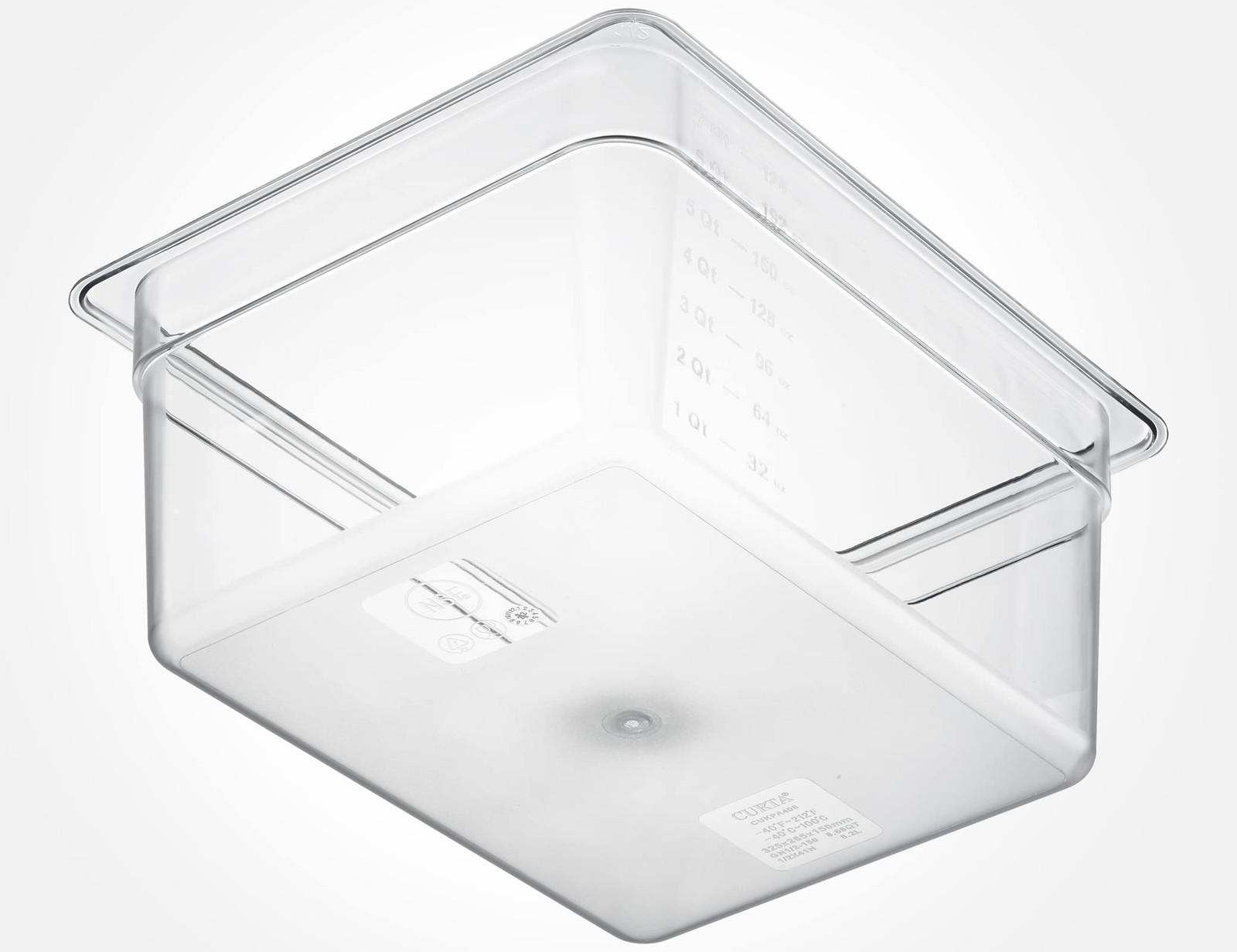 6-Pack 1/2 Size 6″ Deep NSF Polycarbonate Food Pans | Dishwasher & Freezer Sa…
