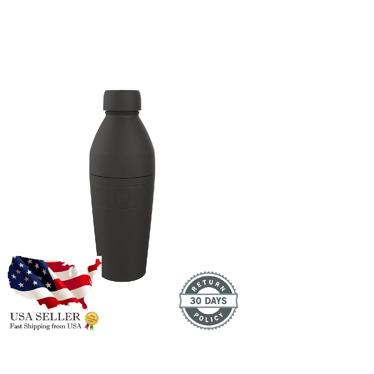 Keepcup Water Bottle Reusable Insulated Stainless Steel Dual Opening Leakproof