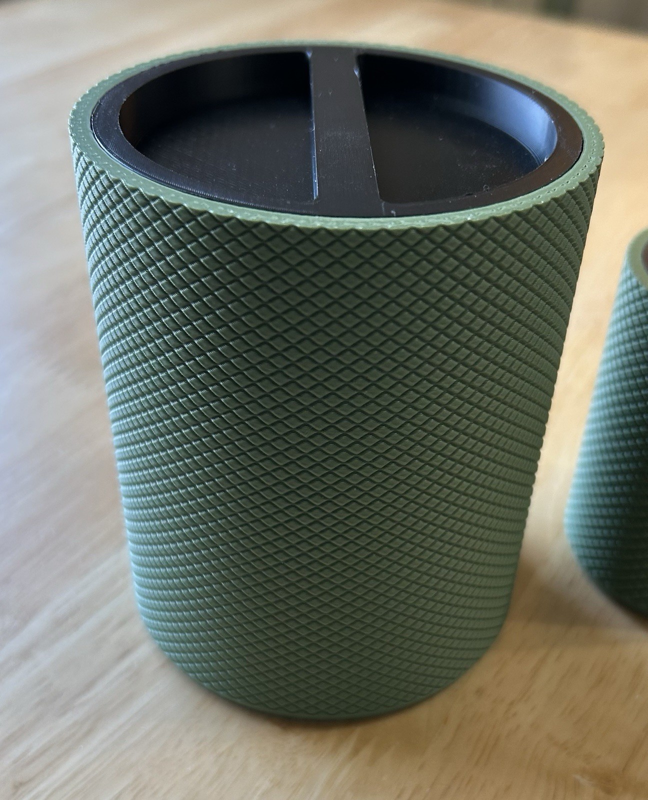 Set Of Three 3D Printed Storage Containers Made In The USA
