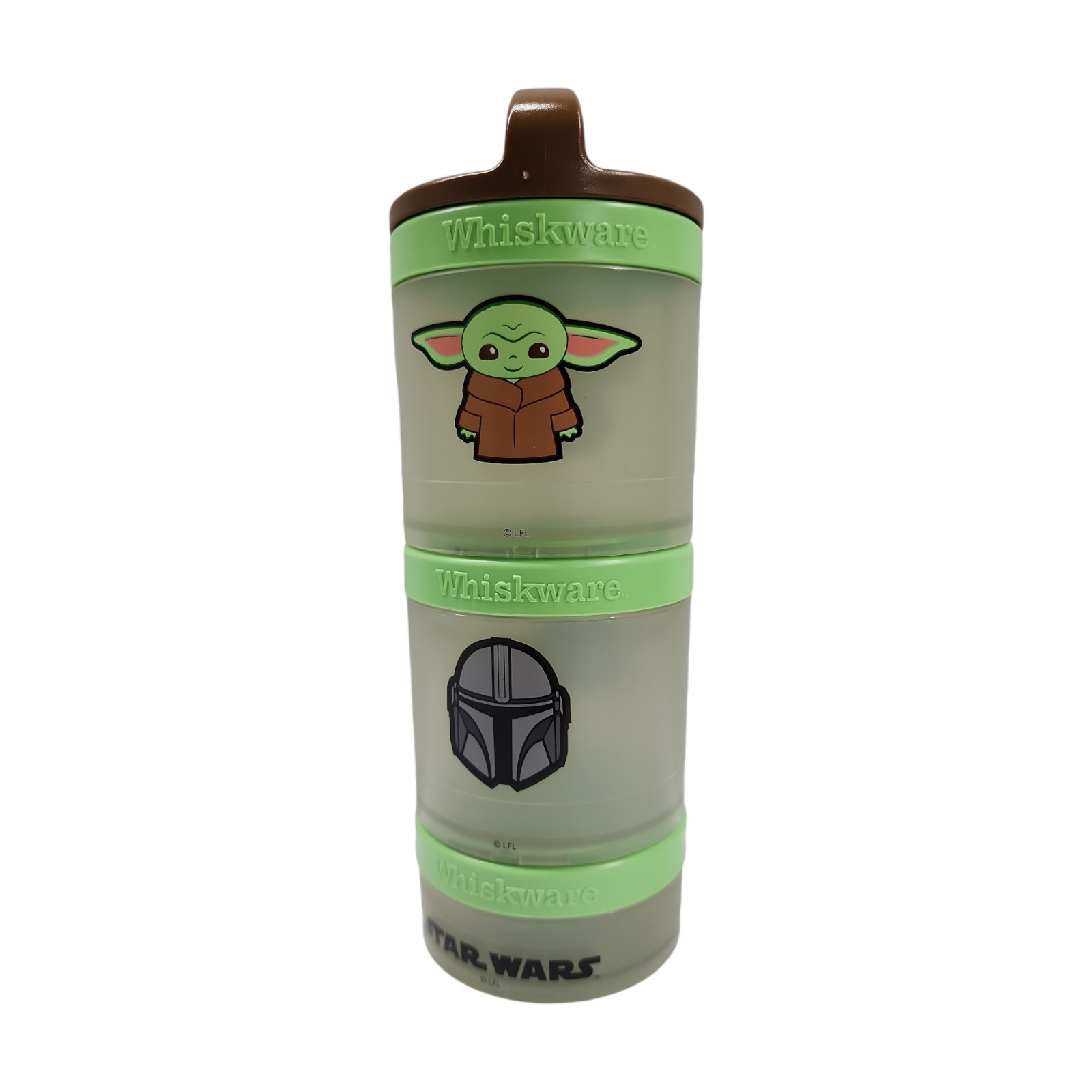 WHISKWARE Star Wars / Mandalorian Snacking Containers Portable – See Pictures