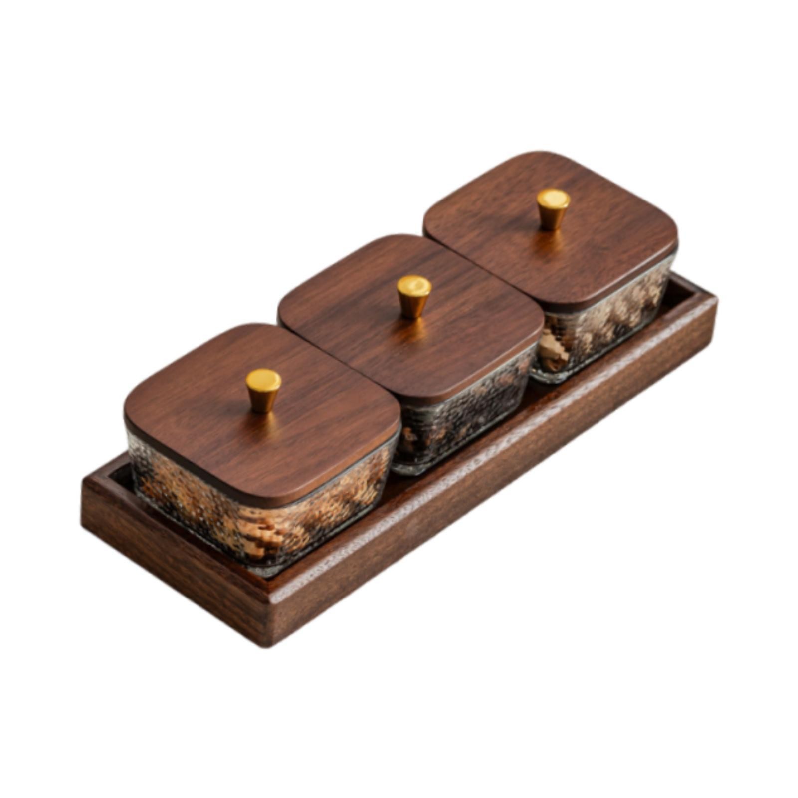 Divided Serving Tray Fruit Snack Tray Practical Sturdy Appetizer Tray Compact