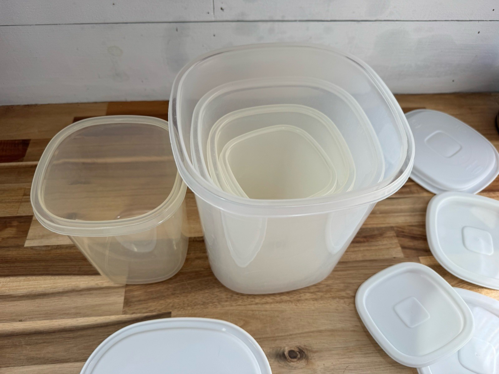 ✅Rubbermaid Servin Saver ✅LOT OF 5 ✅Food Storage Container ✅#5, 5, 8, 6, 7 ✅Lids