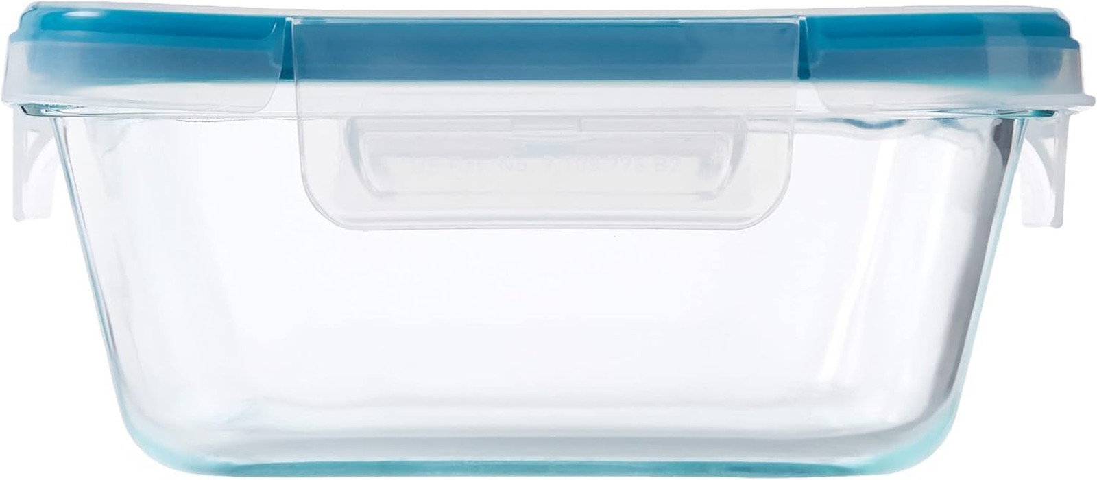 Glass Total Solutions (12-Pack) Food Storage Containers Set, (1, 2 & 4 Cup), Air