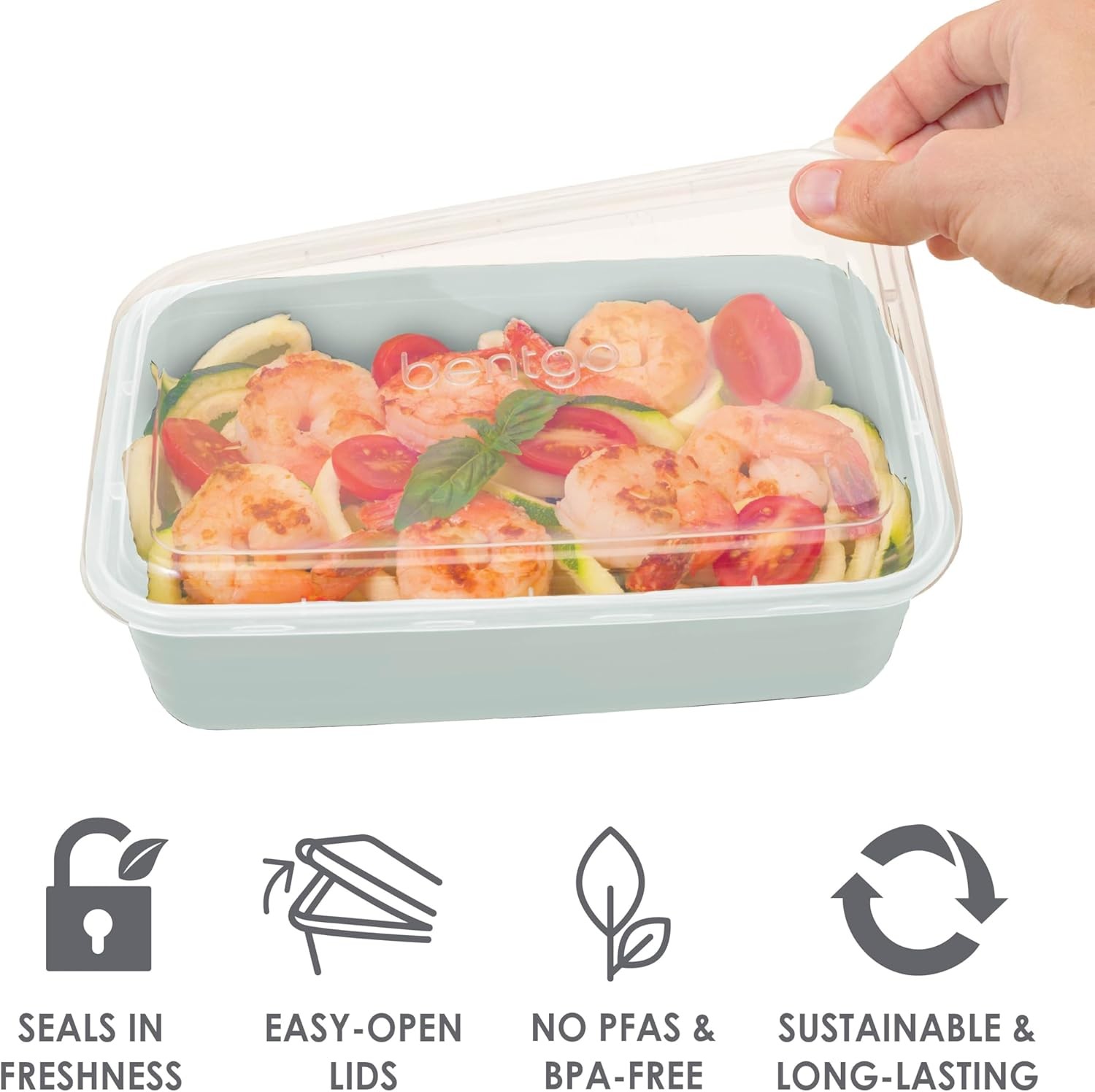 Bentgo Prep 60-Piece Meal Prep Kit Reusable PFAS & BPA-Free Food Containers