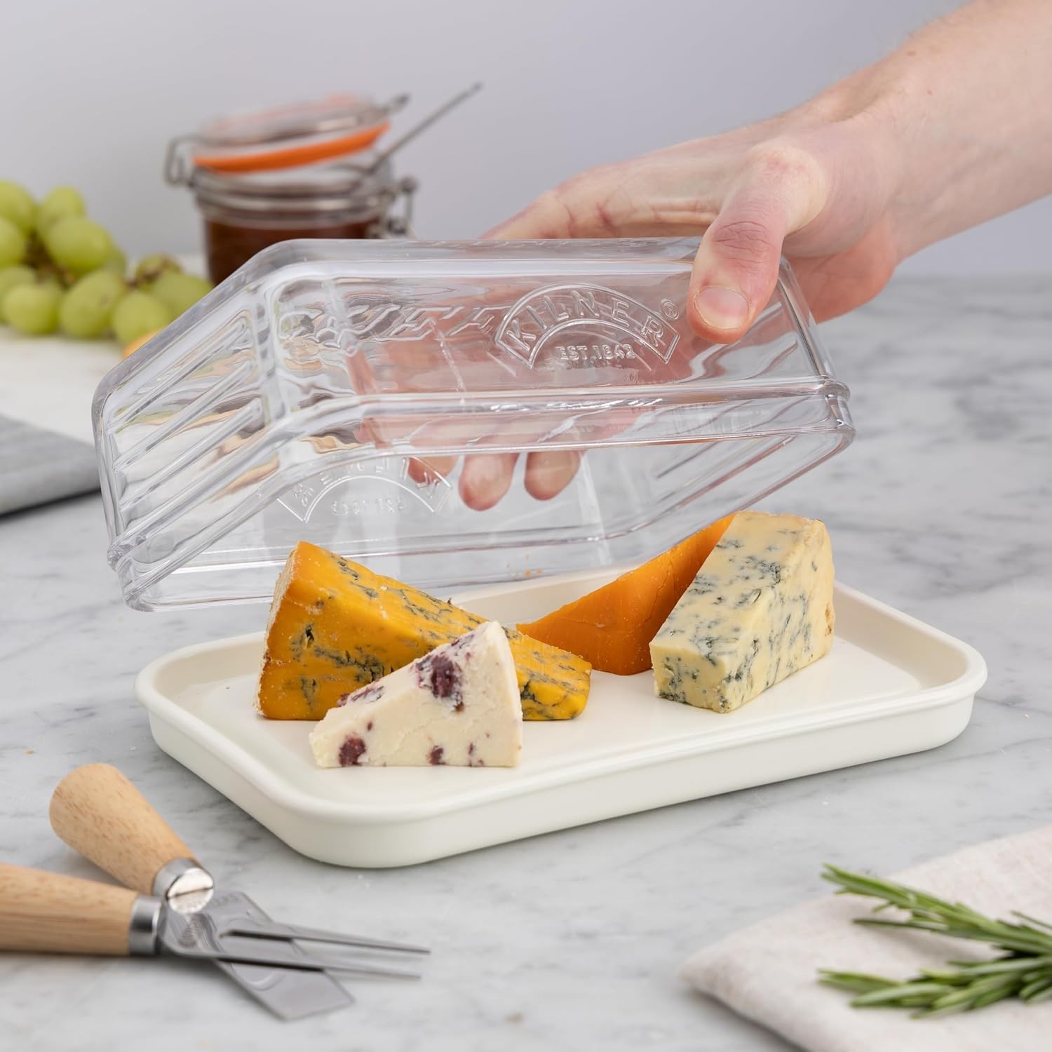 Cheese Store Airtight Cheese Storage Removable Silicone Seal Breathable Storage