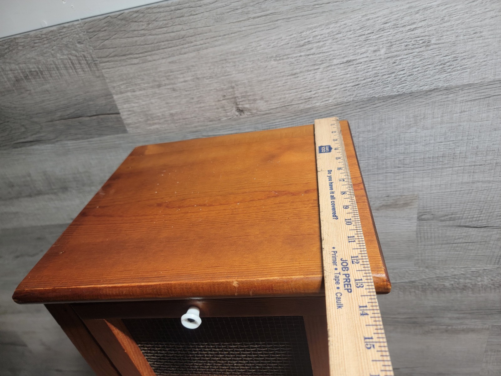 Vintage Rustic Farmhouse Wooden Potato Vegetable Storage Bin Jelly Cabinet