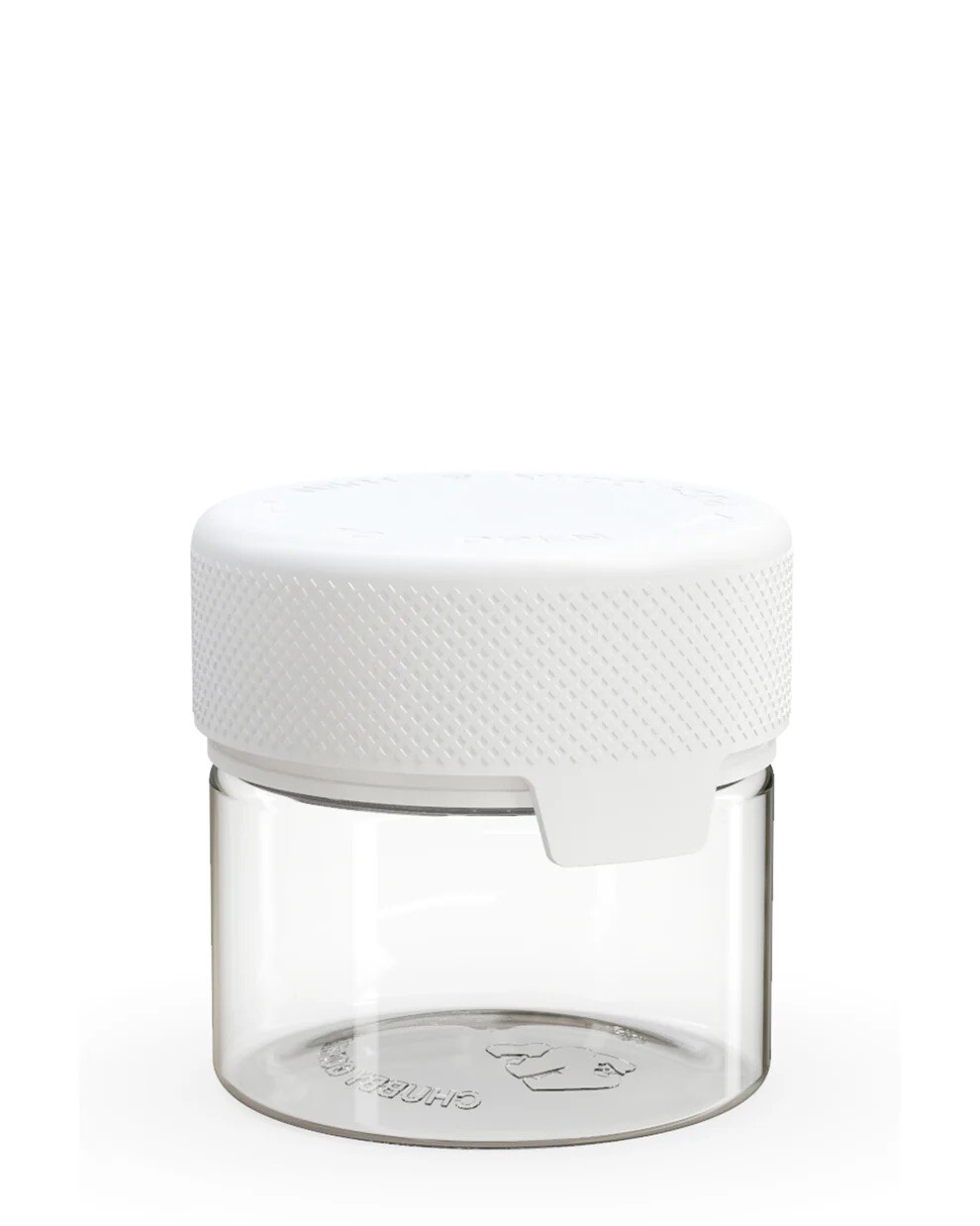 CHUBBY GORILLA AVIATOR CR 2OZ CONTAINER (10pack) AUTHENTIC CLEAR/WHITE LID