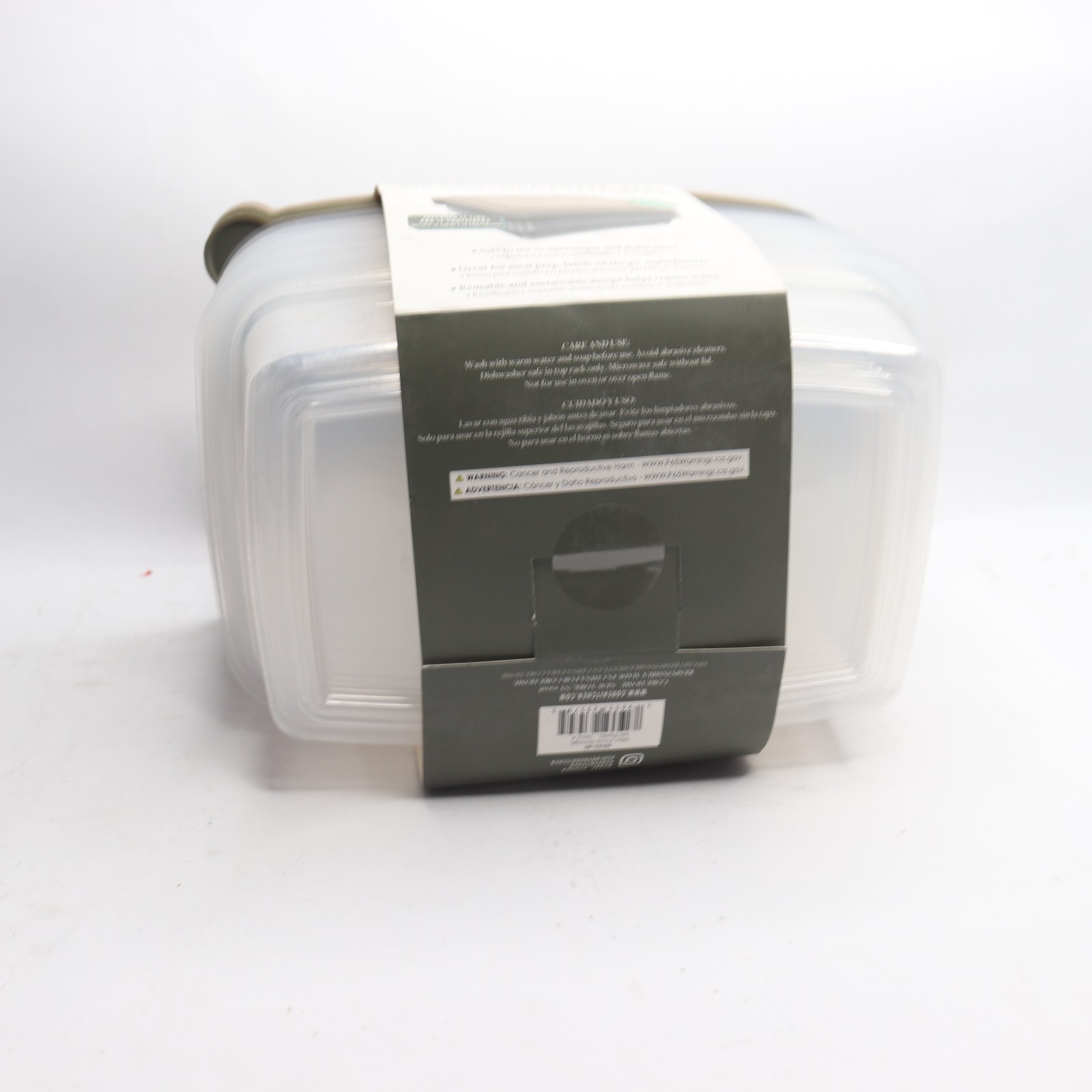 (24-Pk) Core Kitchen Food Storage Containers in Earth Stone Polypropylene