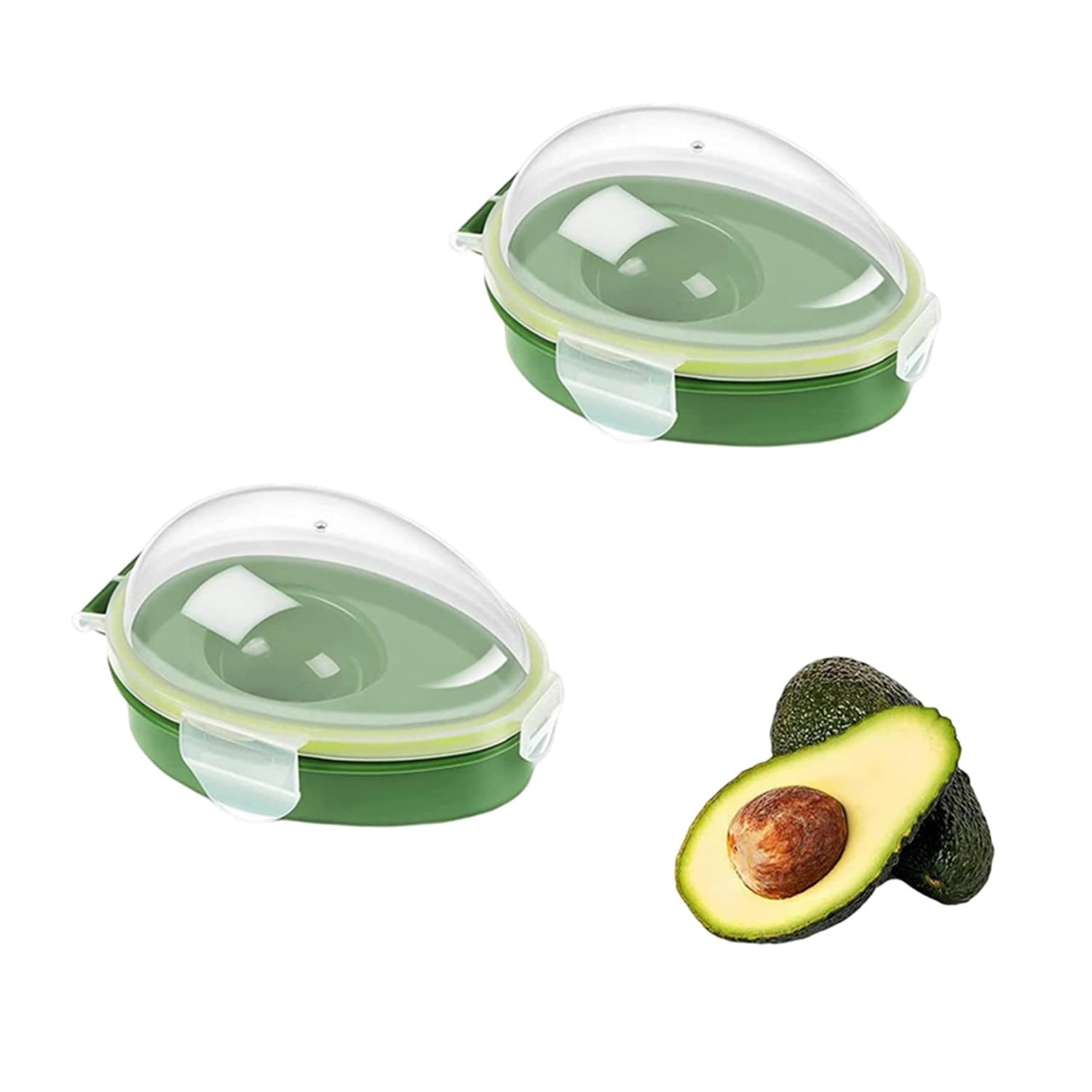 Avocado Saver and Keeper – Portable, Reusable Fresh Storage for Fridge – Cris…