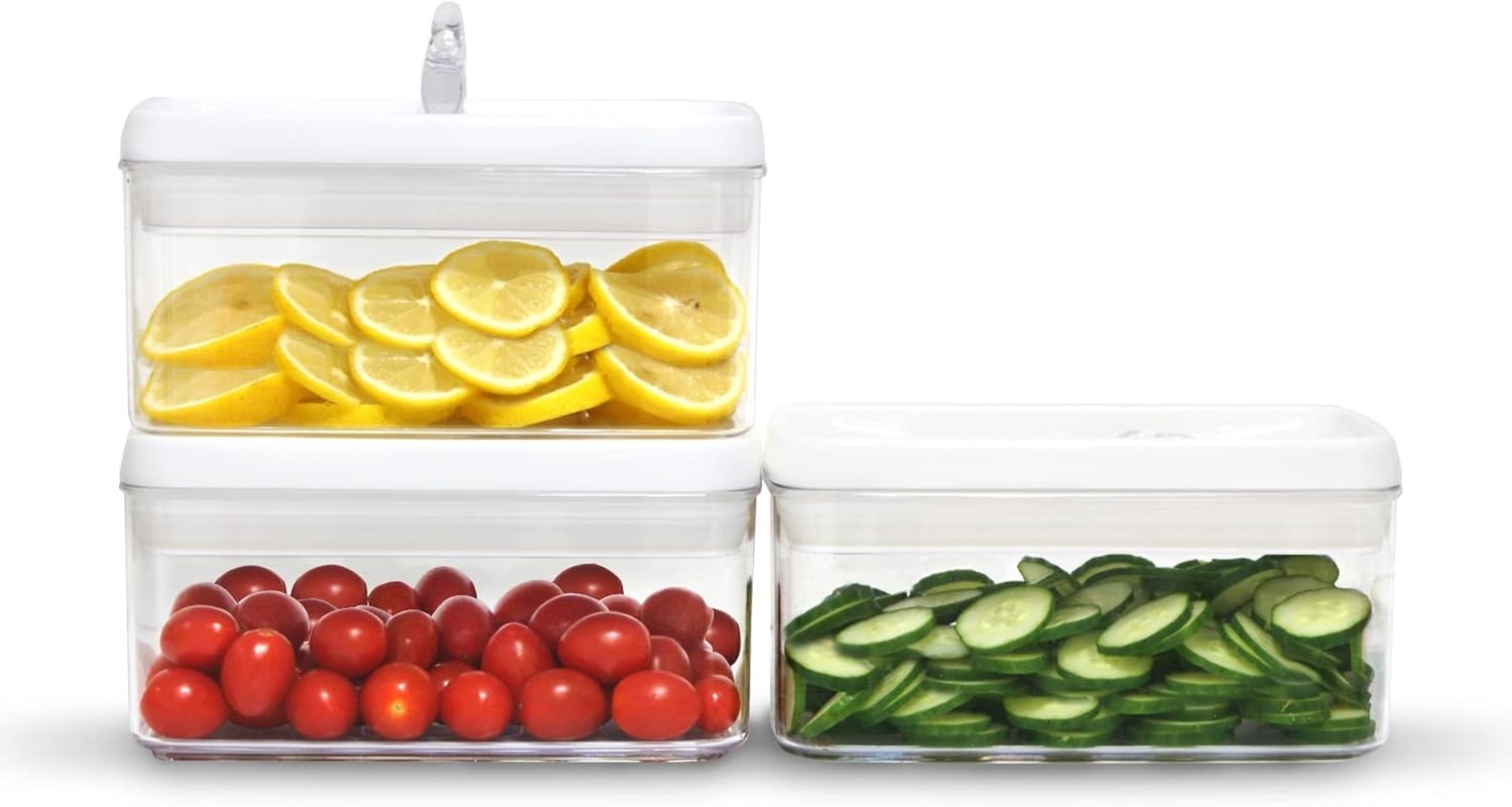 Flip Tite Food Storage Container W/ Lid RECTANGLE Airtight Ring Flip Lock Top