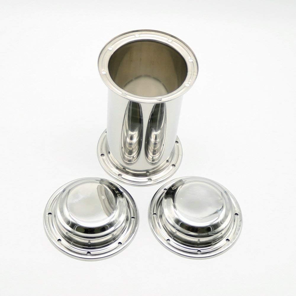10.2-Inch Polished Stainless Steel Time Capsule – Perfect for Treasured Memories