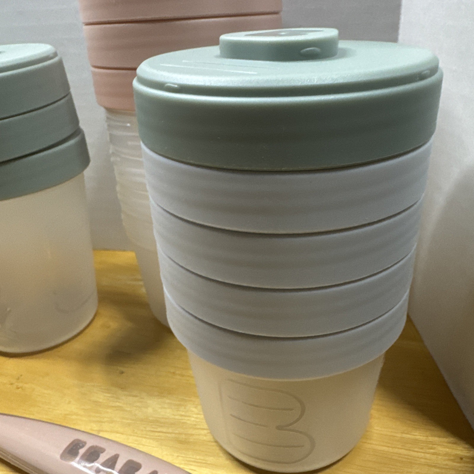 Beaba Stackable Clip Food Storage Jars Meal Set Storm 12 Piece