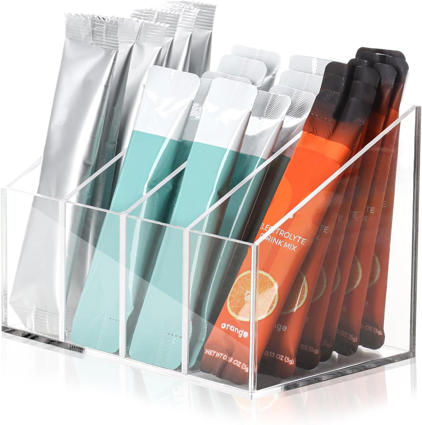 Drink Packet Holder Water Flavor Packet Storage Container Water Flavor Packet Or