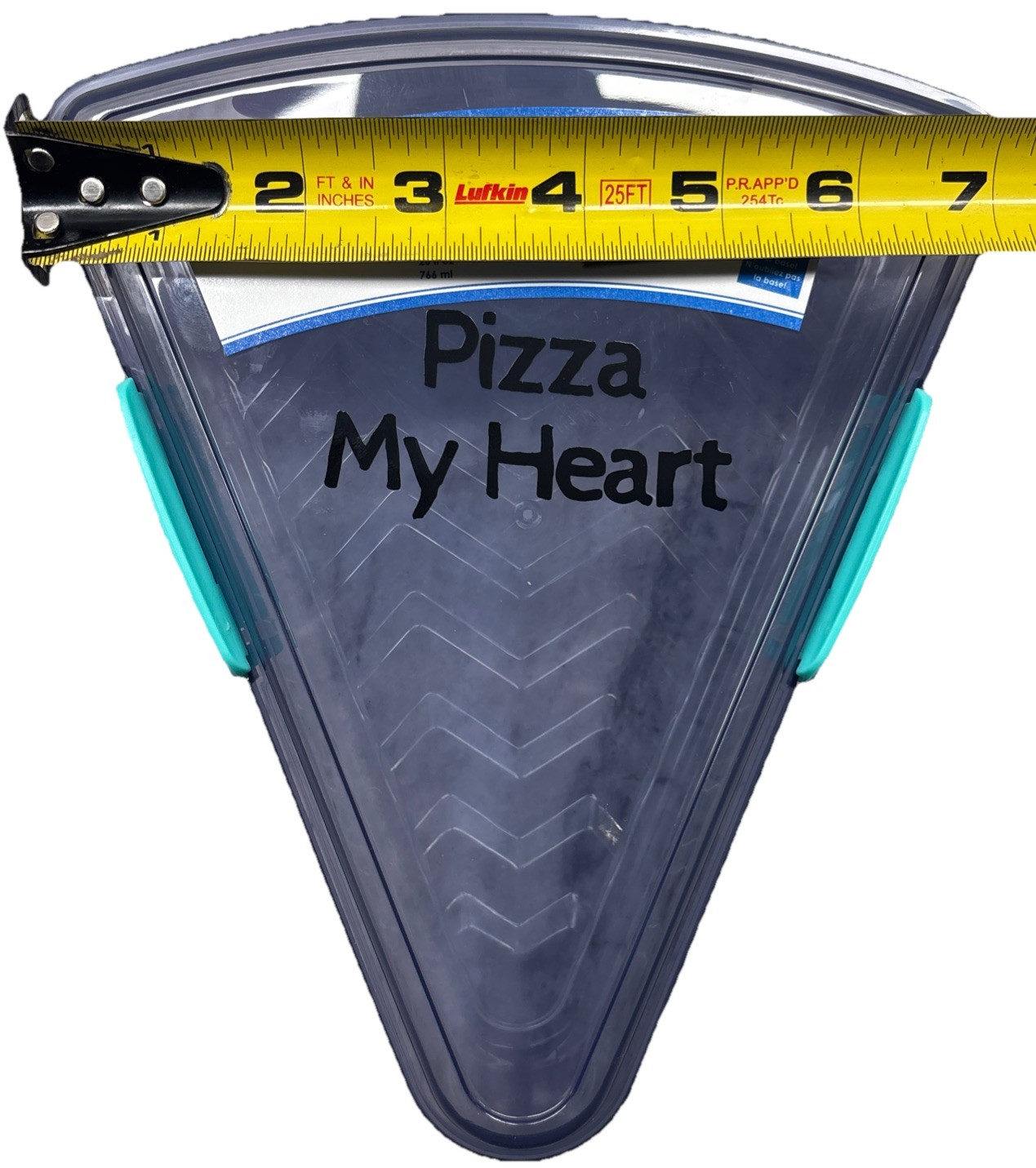 SureFresh “Pizza My Heart” Reusable Pizza Storage Container 3.25 Cups 26oz-NEW
