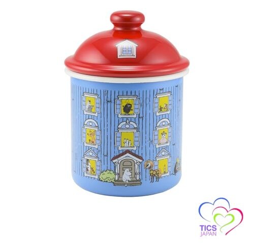 Fuji Hollow Moomin House Canister 3.5 inches (9 cm) MOH-9CN