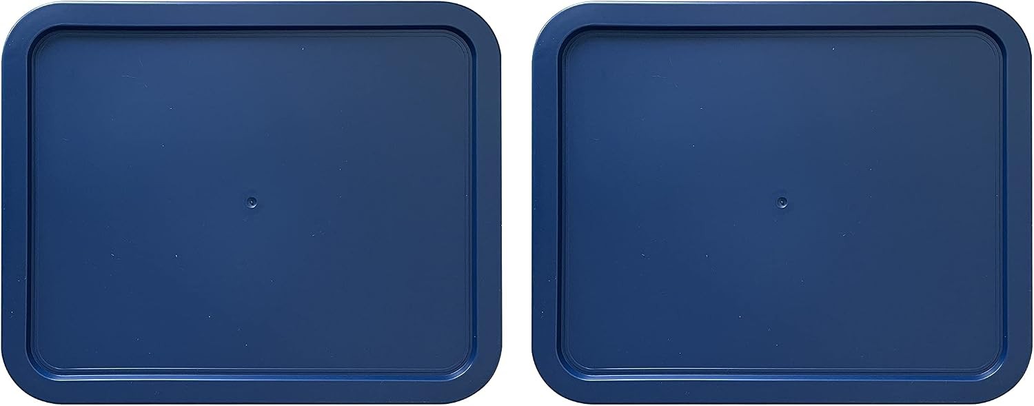 Replacement Lids fits Pyrex 3-Cup Glass Food Storage Container Bowls, (7.75 x