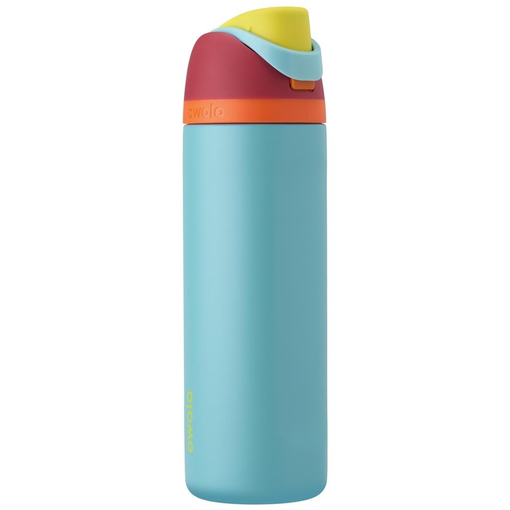 Owala Freesip Insulated Stainless Steel Water Bottle Straw Bpa-Free Sports