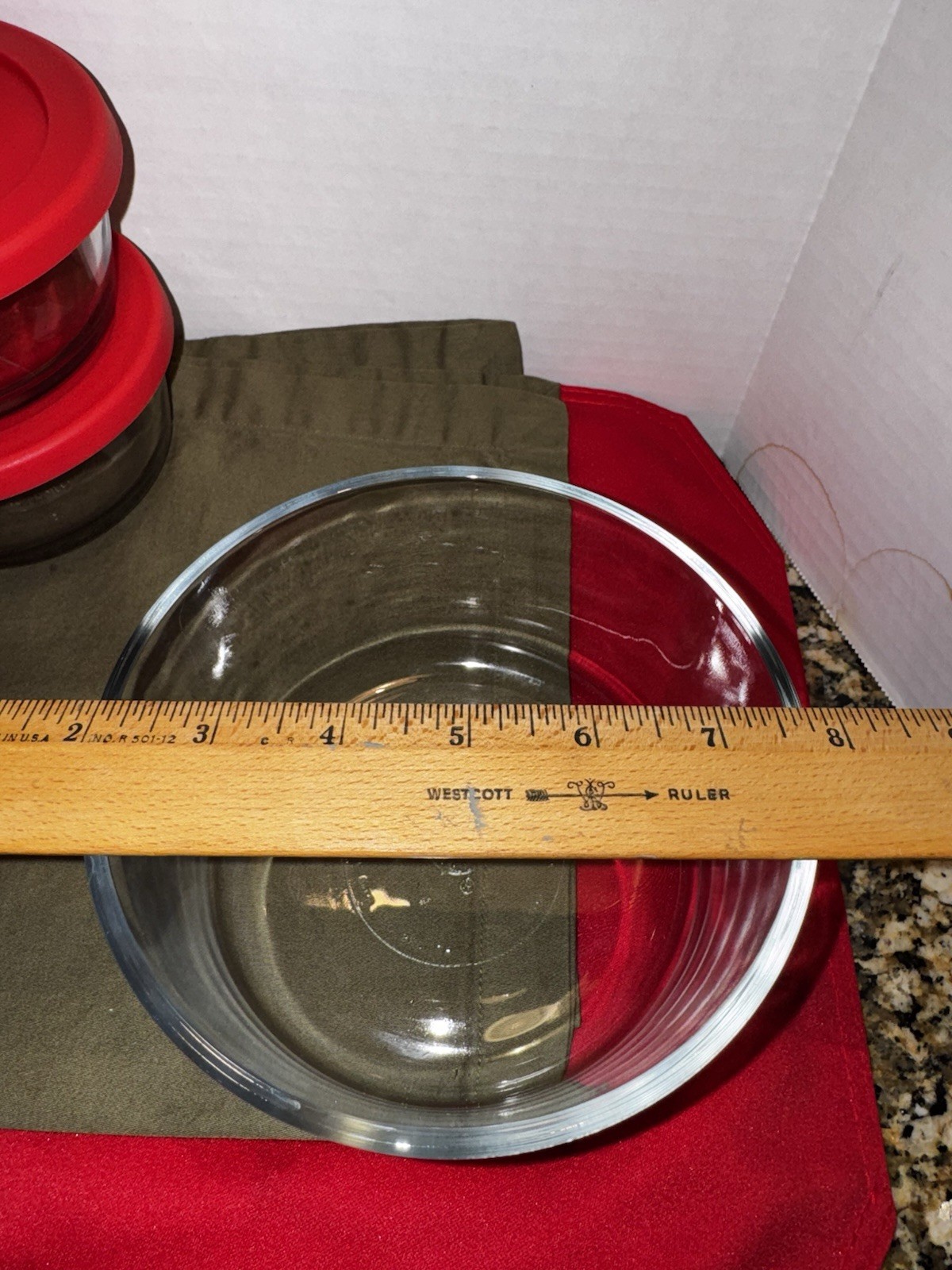 Anchor Hocking Glass Food Storage Bowls Set 4 New Silicone Lids 1-4 Cup