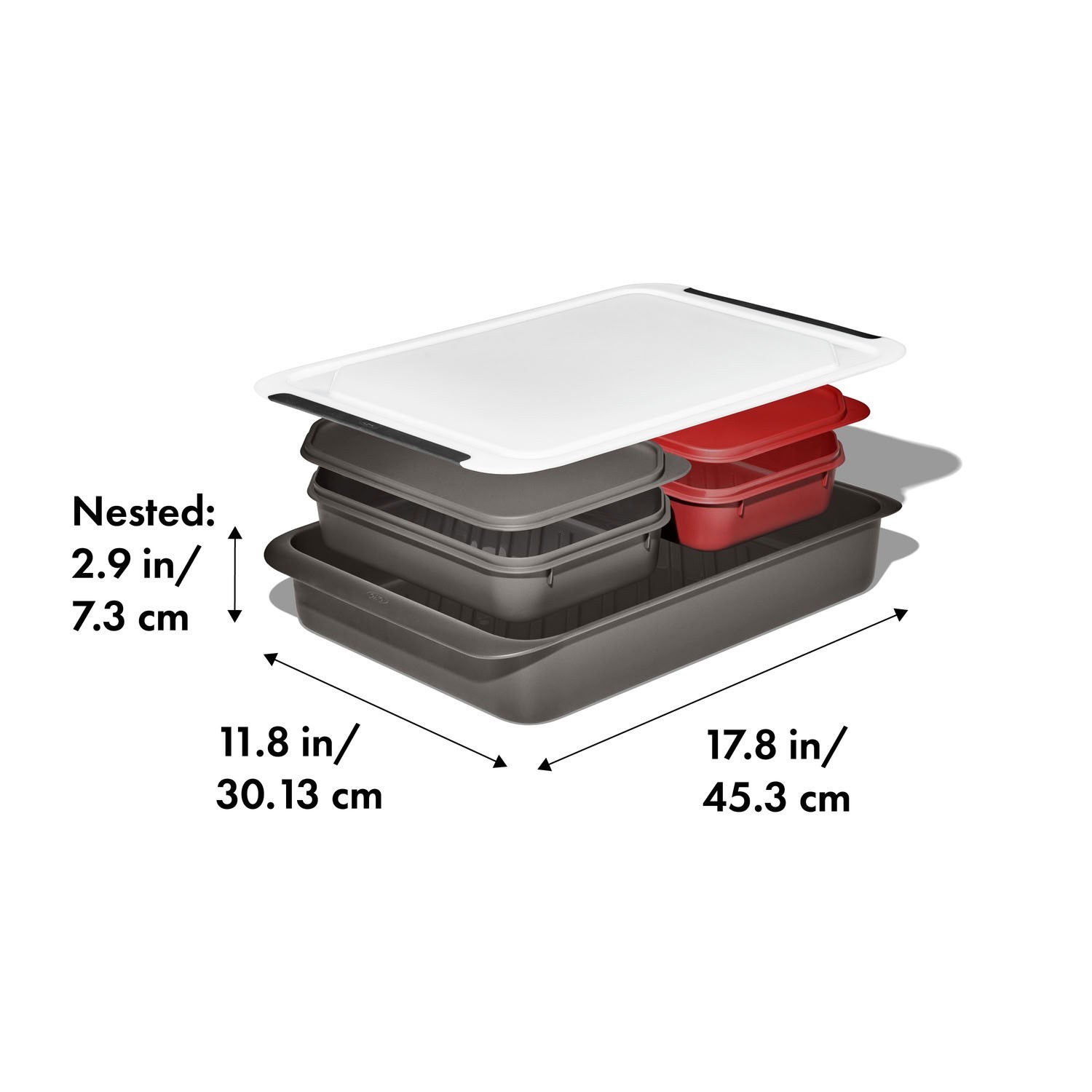 OXO Softworks Grilling Prep Food Storage Carry System Outdoor BBQ Organizer