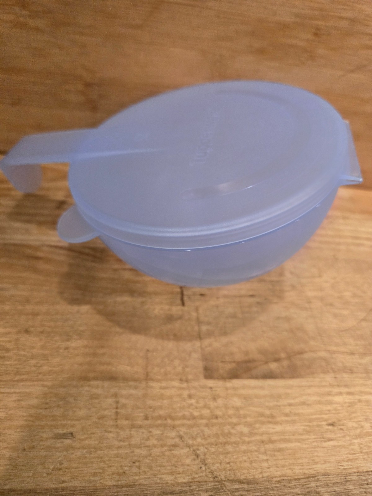 TUPPERWARE Forget-Me-Not Onion Tomato Keeper Fridge Leftover Blue