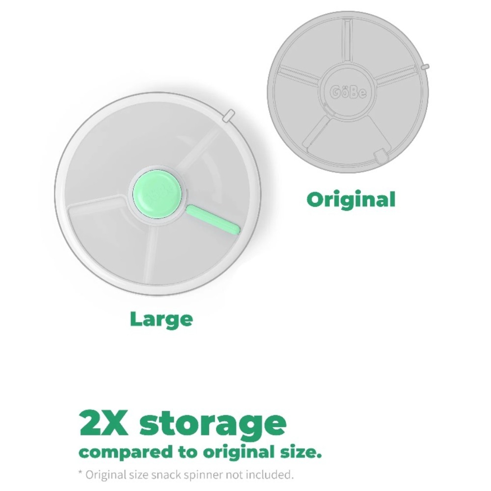 GoBe Large Snack Spinner | Green 8602G