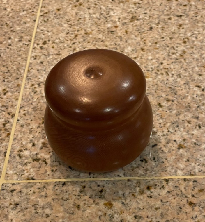 Japanese Handcrafted Wooden Bowl Lid Pot Drink Food Safe Storage Storage New Box
